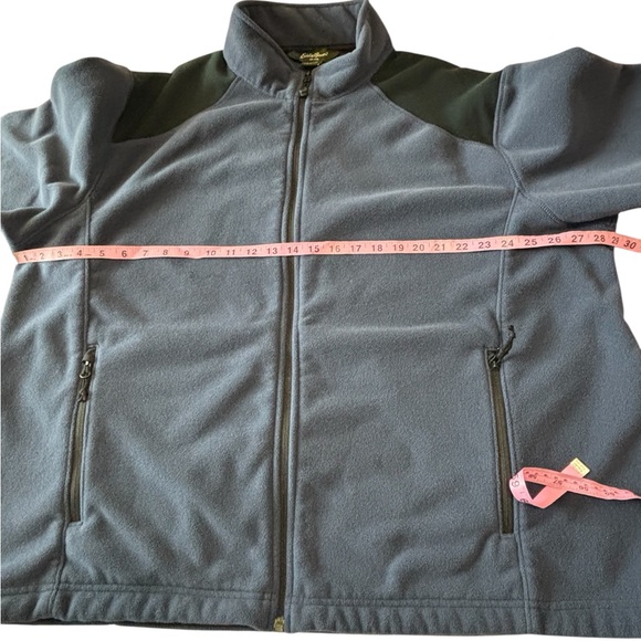 Eddie Bauer Wild Pro Fleece Jacket Men’s XXL Navy Blue Full Zip Heavyweight - Picture 12 of 14